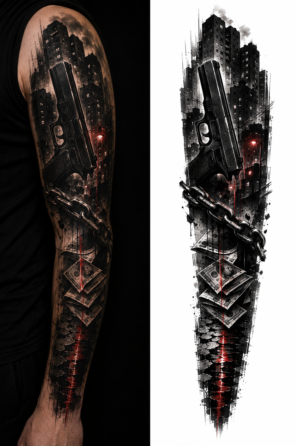 KINGPIN CONCRETE tattoo model preview