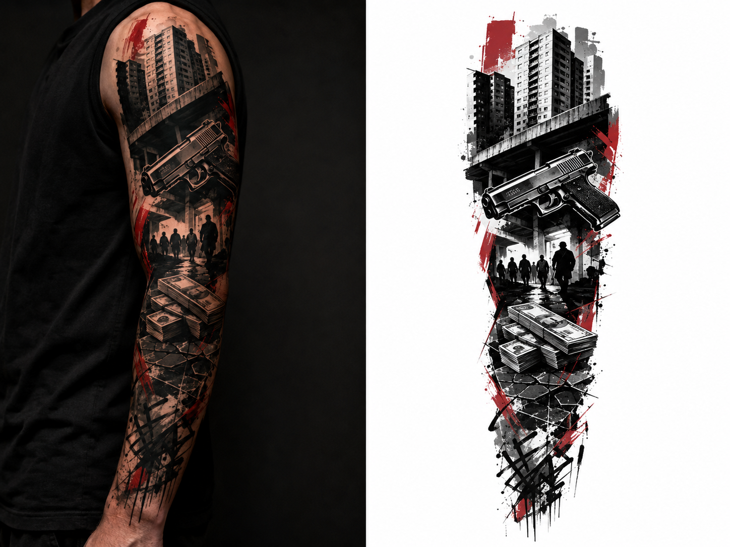 BUCHAREST UNDERCODE tattoo model preview