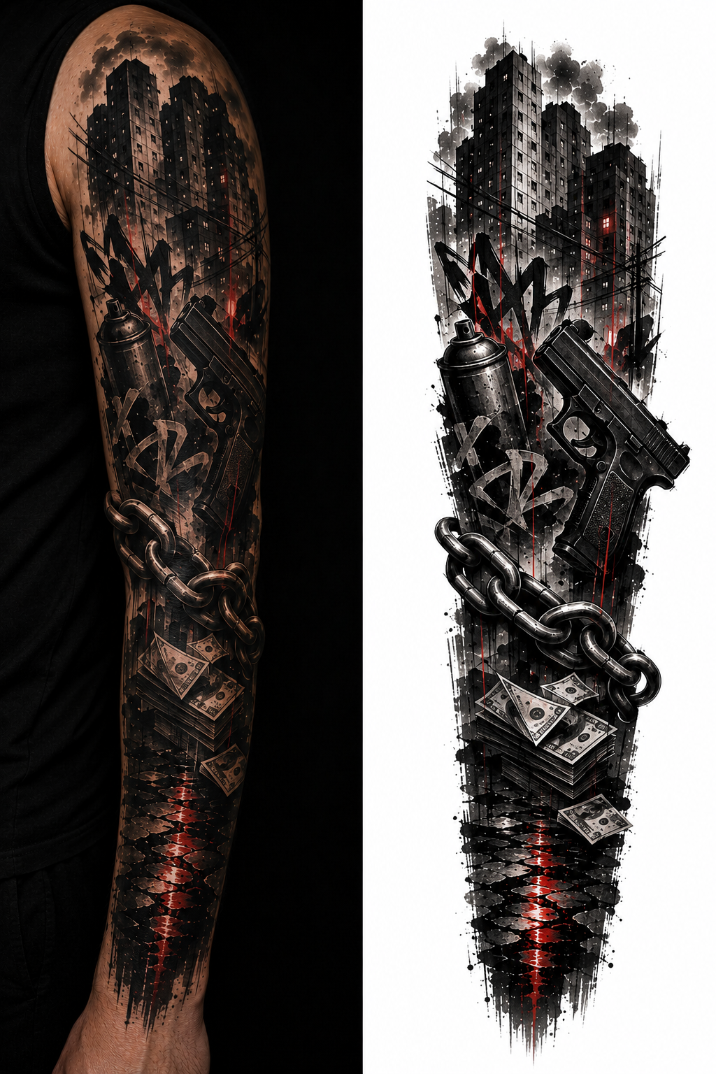 CONCRETE EMPIRE tattoo model preview