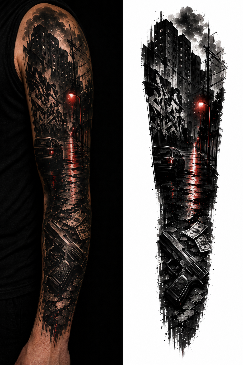 BUCHAREST AFTER DARK tattoo model preview