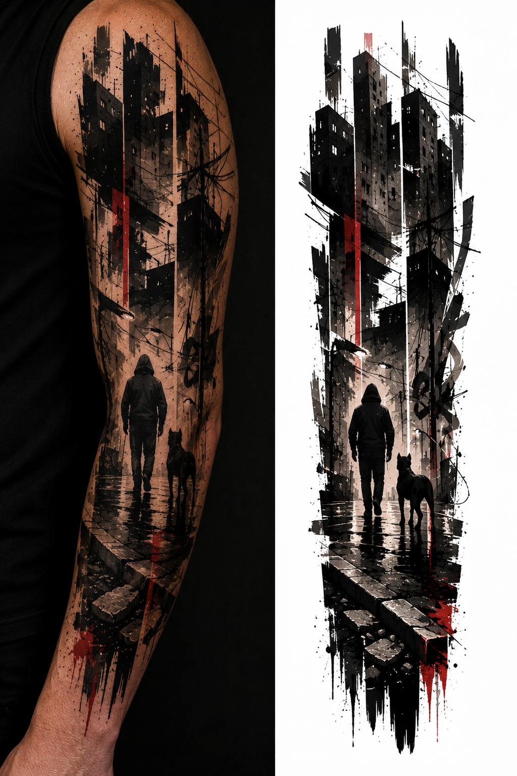 BUCHAREST LOYALTY tattoo model preview